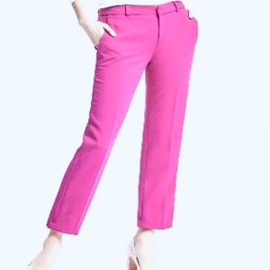 BANANA REPUBLIC mid-rise pink pants size 4